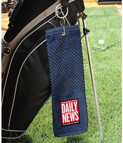 Scrubber Golf Towel - Other View: 2