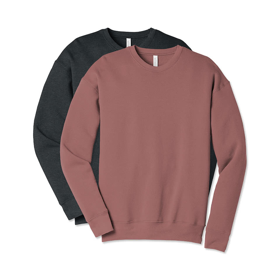 mauve crewneck