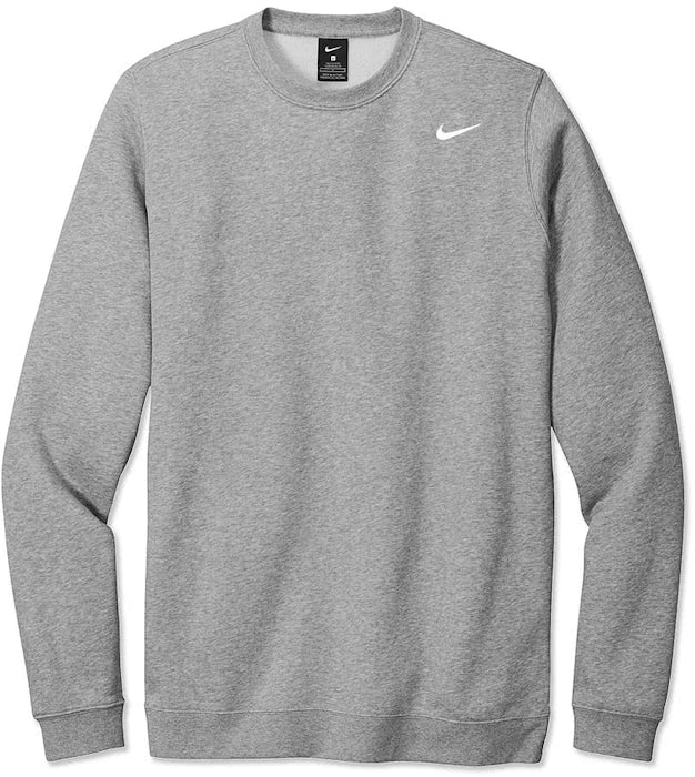 Custom Nike Club Fleece Crewneck Sweatshirt Crewneck Sweatshirts Online at CustomInk.com