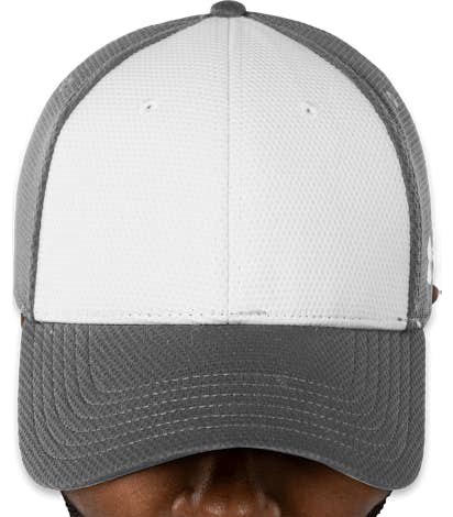 Under Armour Color Blocked Baseball Hat - Graphite / White