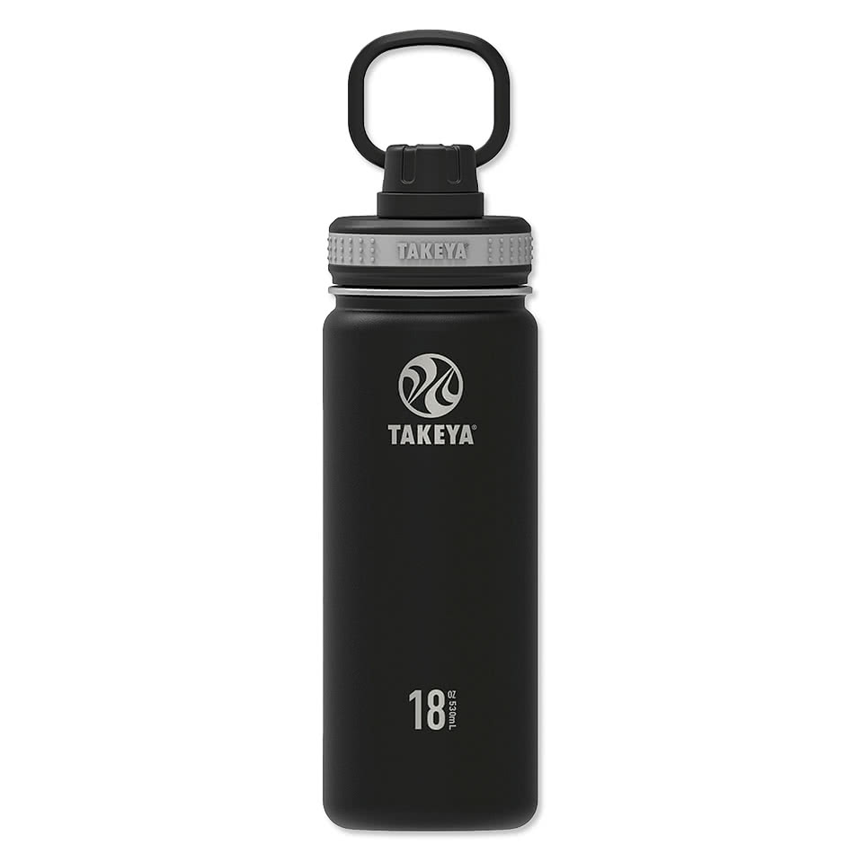 Custom Takeya 18 oz. Insulated Water Bottle Design Water Bottles
