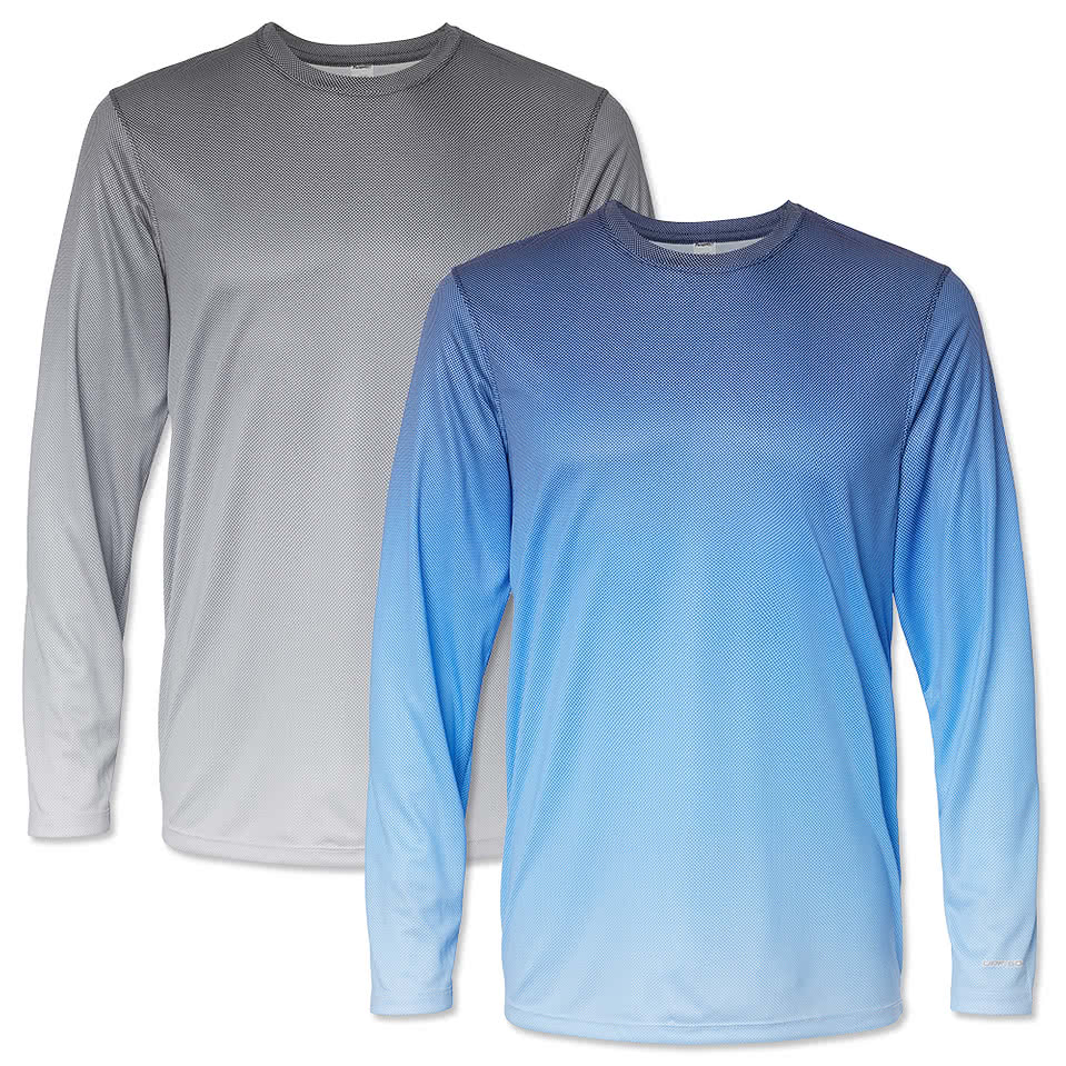 Custom Paragon Barbados UPF 50 Long Sleeve Performance Shirt Design