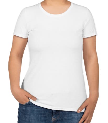 Canada - Fruit of the Loom Women's 100% Cotton T-shirt - White