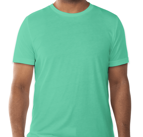 Bella + Canvas Tri-Blend T-shirt - Color: Sea Green Tri-Blend
