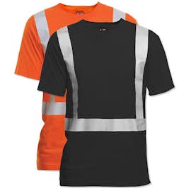 Bayside USA-Made Reflective 100% Cotton T-shirt