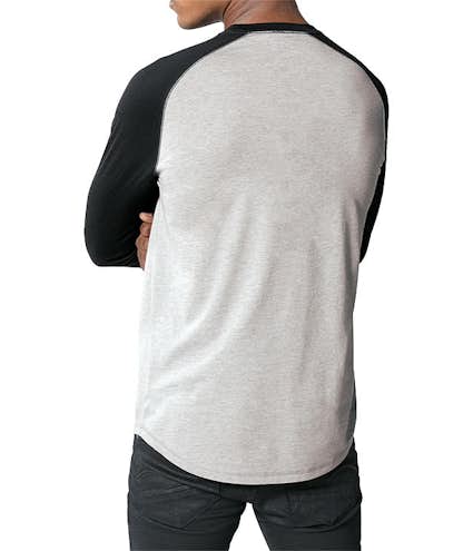 New Era Heritage Blend Raglan T-shirt - Other View: 2
