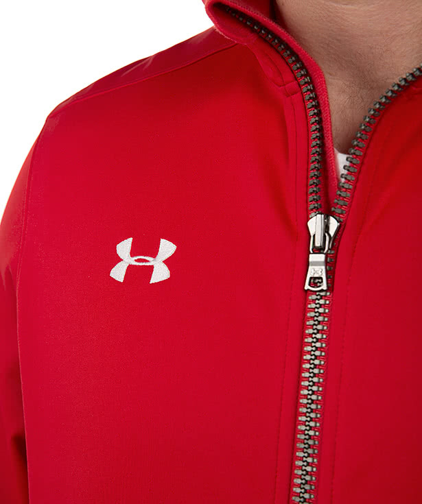 under armour jackets red