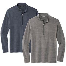 TravisMathew Crestview Lightweight Quarter Zip Performance Shirt