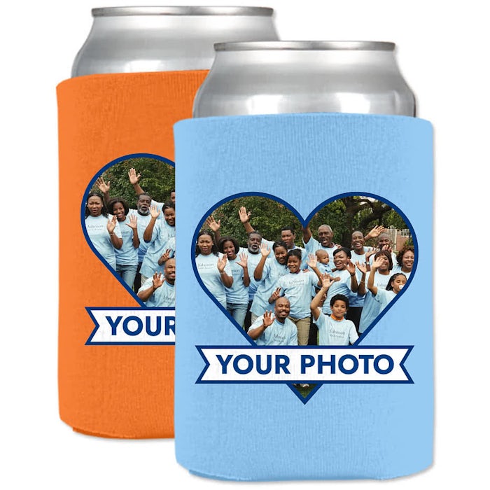 Full Color Photo Can Cooler