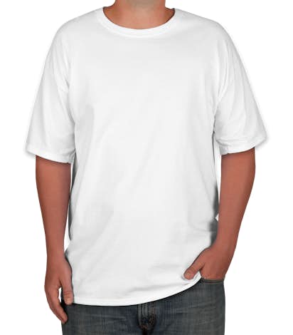 Hanes Tall Beefy-T - White