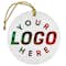Full Color Round Ceramic Ornament