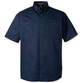 Harriton Advantage Short Sleeve Work Shirt