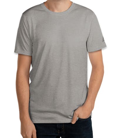 Adidas Heather 100% Recycled UPF Performance Shirt - Grey Three Heather