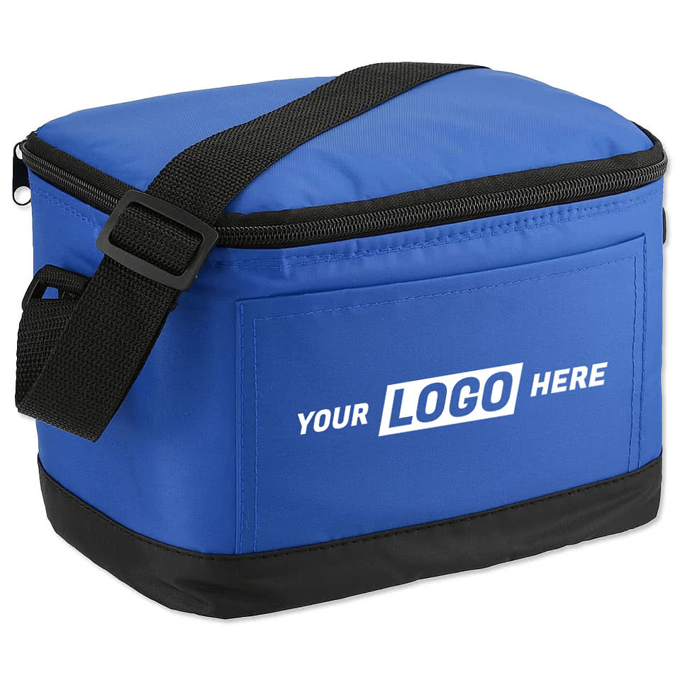 Custom Classic 6 Can Lunch Cooler Design Lunch Bags & Coolers Online