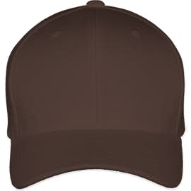 Yupoong Wool Flexfit Hat - Color: Brown