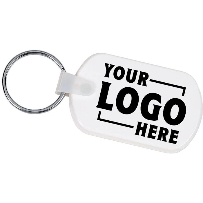 Rectangular Soft Keychain