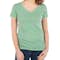 Threadfast Juniors Lightweight V-Neck Pigment Dyed T-shirt - Other View: 1