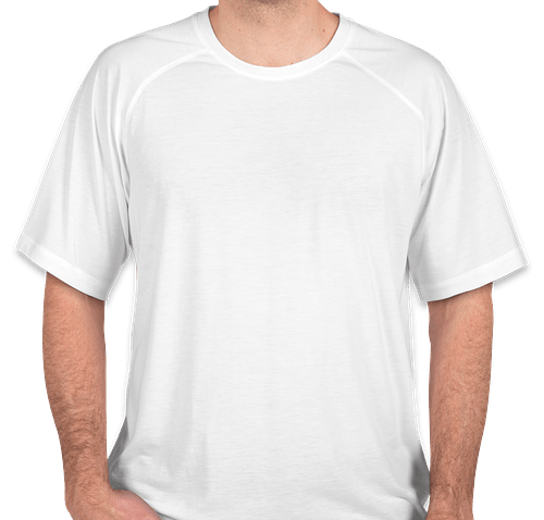 Sport-Tek Tri-Blend Performance Raglan T-Shirt - Color: White