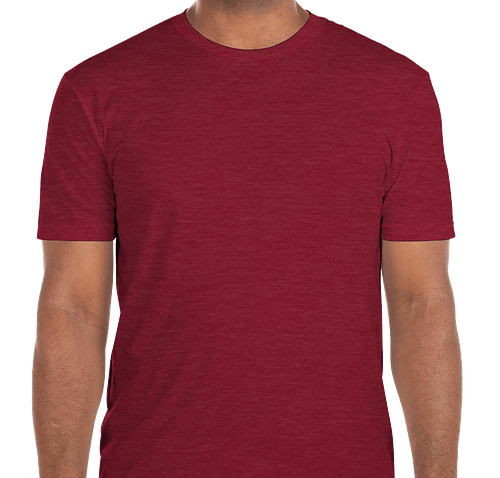 Next Level 60/40 T-shirt - Color: Cardinal
