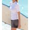 UPF 50+ Short Sleeve Rash Guard Shirt - Other View: 2