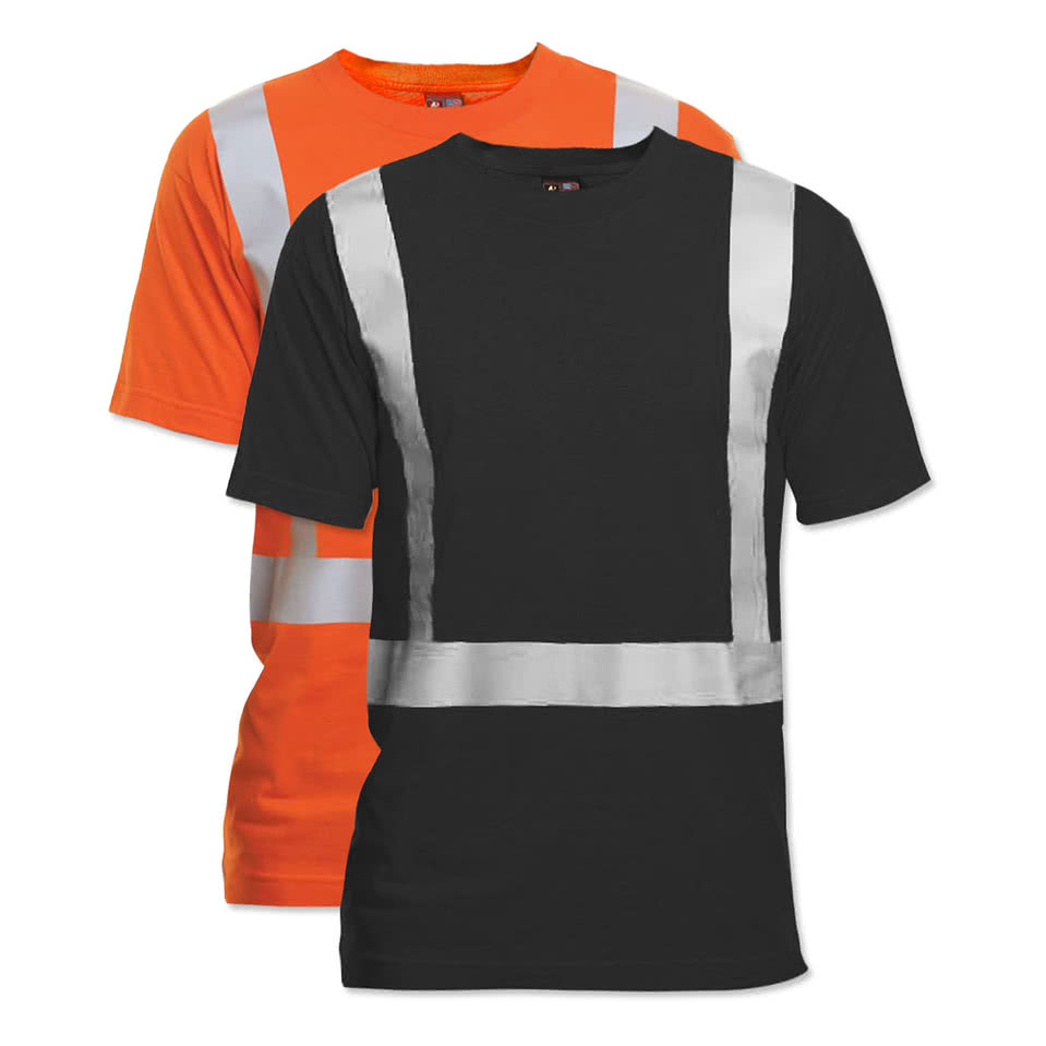 Custom Bayside USAMade Reflective 100 Cotton Tshirt Design