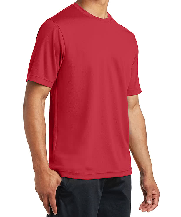 Custom SportTek RacerMesh Performance Shirt Design Short Sleeve