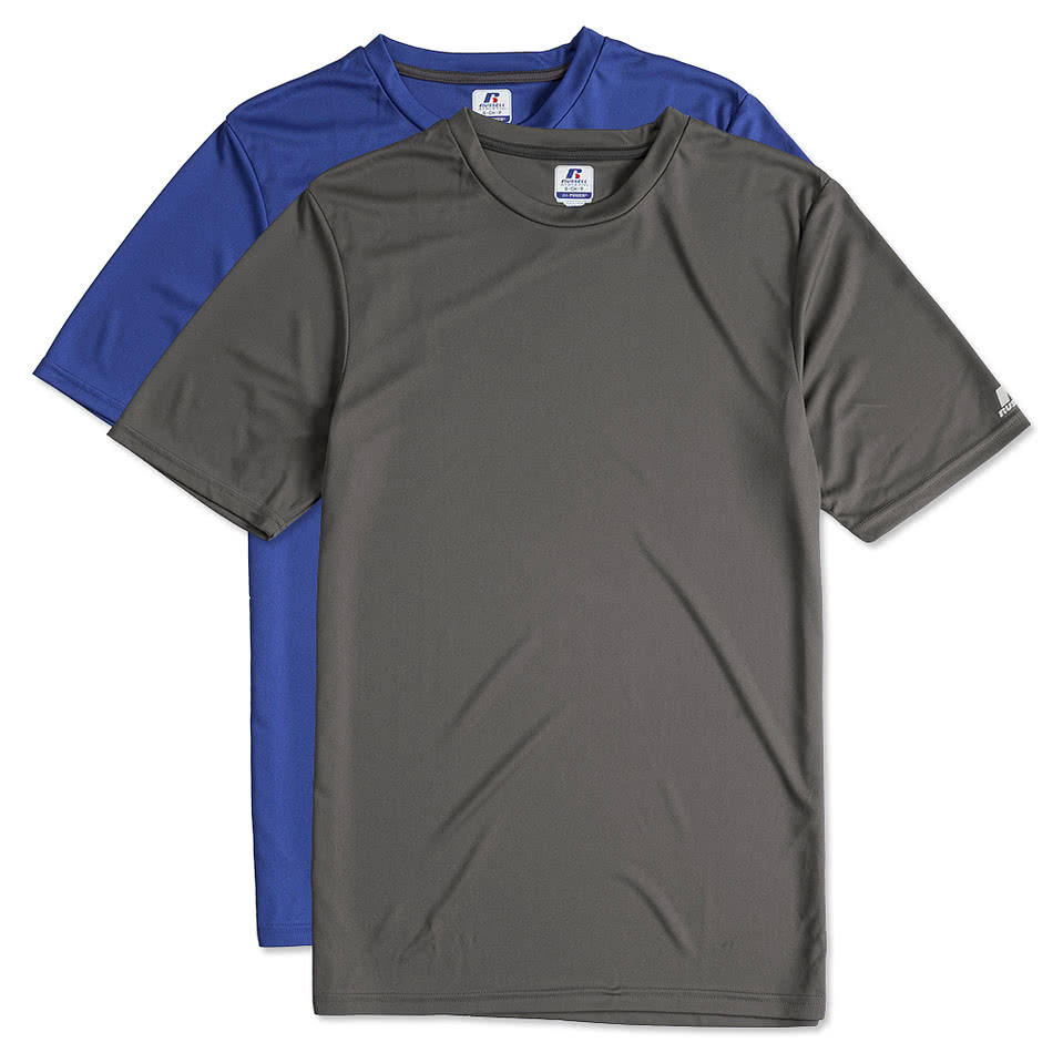 russell athletic training fit shirt
