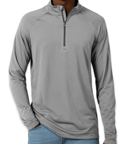 Under Armour Tech Stripe Quarter Zip Pullover - Graphite