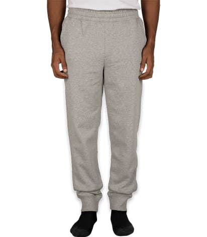 Champion Authentic Sueded Jogger Sweatpants - Oxford Grey