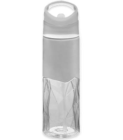 28 oz. Geometric Tritan™ Water Bottle - Clear