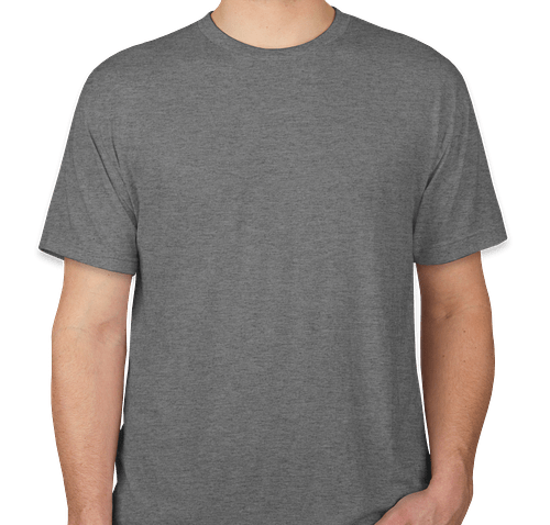 Next Level USA-Made Tri-Blend T-shirt - Color: Premium Heather