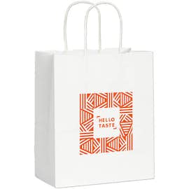Small White Kraft Paper Bag