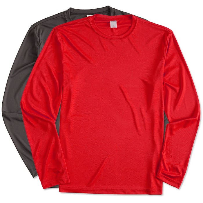 Custom Sport-Tek Competitor Long Sleeve Performance Shirt - Design Long ...