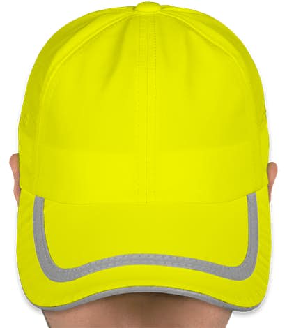 Port Authority Reflective Safety Hat - Safety Yellow / Reflective