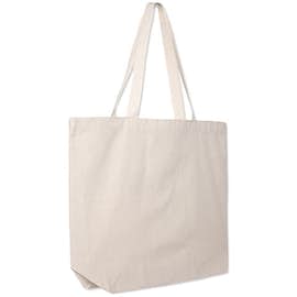 Royal Apparel USA-Made Medium Organic Canvas Tote Bag