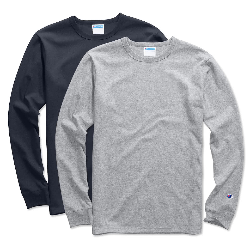 champion blank long sleeve