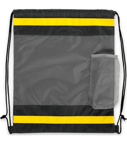 Coolrunning Mesh Pocket Drawstring Bag - Grey