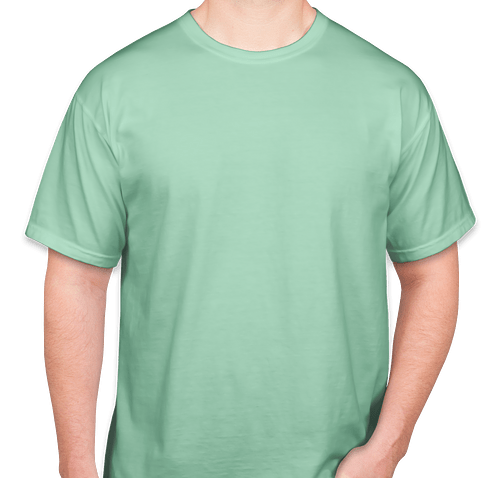 Comfort Colors 100% Cotton T-shirt - Color: Chalky Mint