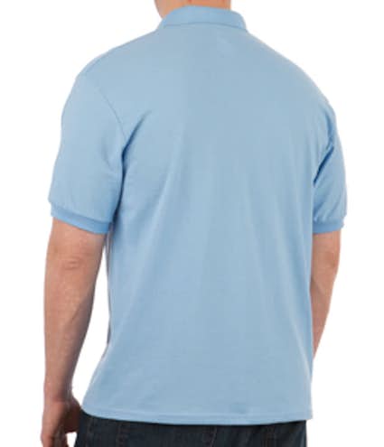 Hanes EcoSmart® 50/50 Jersey Pocket Polo - Other View: 2