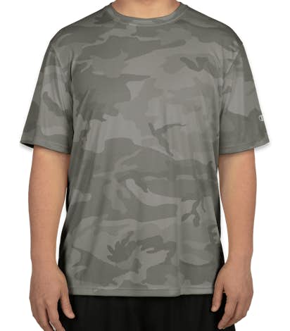 Champion Camo Performance Shirt - Stone Grey Camo