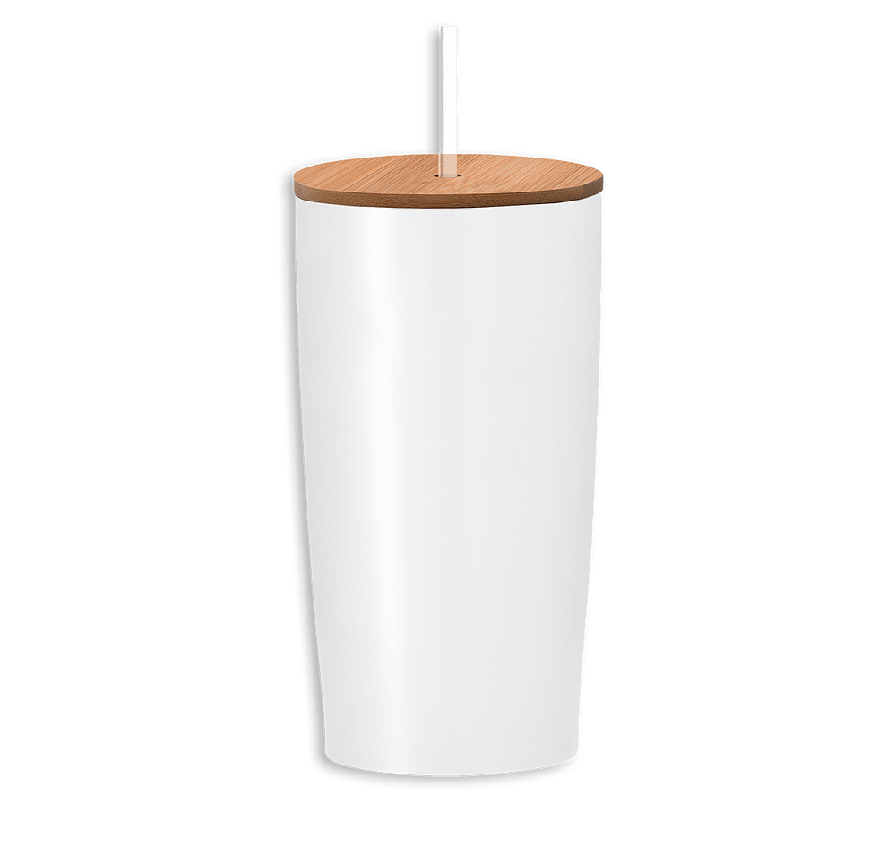 20 oz. Himalayan Stainless Steel Tumbler with Bamboo Lid-default