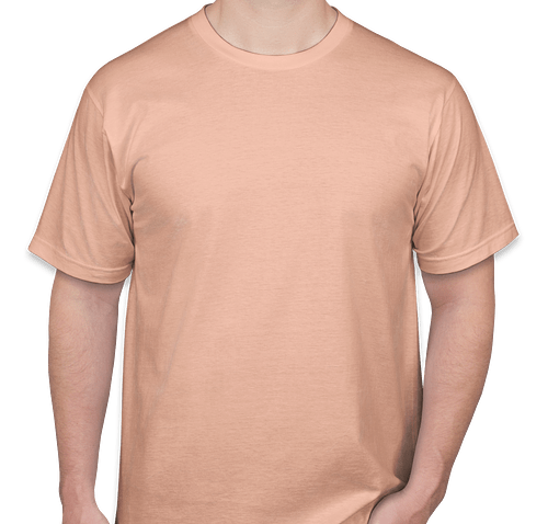 Anvil Jersey T-shirt - Color: Dusty Rose