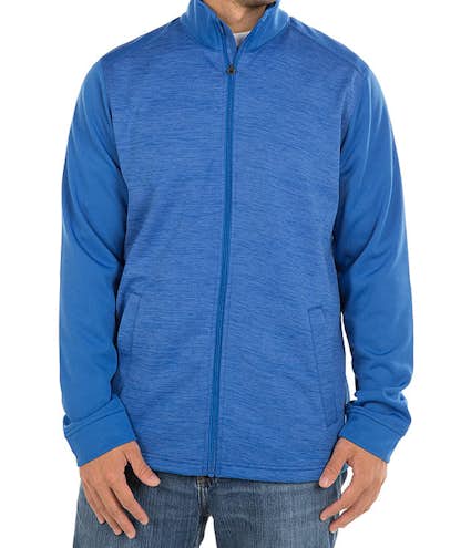 Devon & Jones Newbury Melange Fleece Full Zip Jacket - Other View: 1