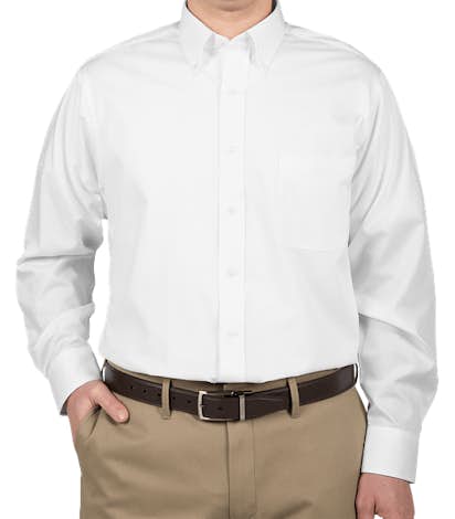 Van Heusen Baby Twill Dress Shirt - White