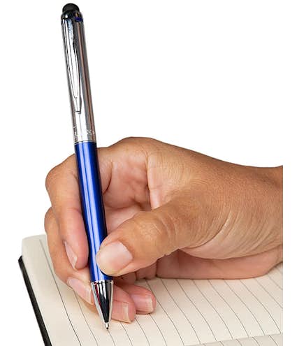 Laser Engraved Luxe Vincenzo Stylus Pen Set (black ink) - Other View: 1