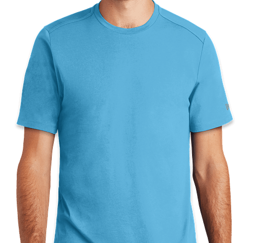 New Era Heritage Blend T-shirt - Color: Sky Blue