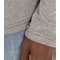 Next Level Hooded Melange Long Sleeve T-shirt - Other View: 4