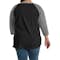 LAT Women's Curvy Baseball Raglan - Other View: 2