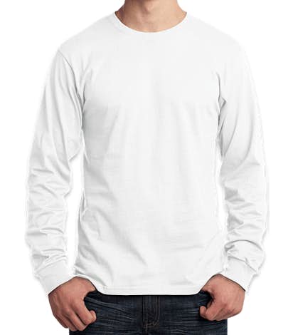 Canada - ATC Everyday Cotton Long Sleeve T-shirt - White