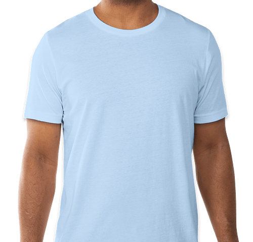 Bella + Canvas Jersey T-shirt - Color: Baby Blue
